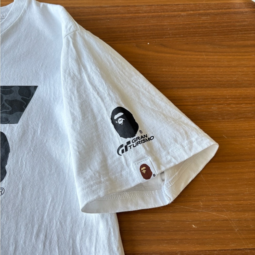 A Bathing Ape BAPE x Gran Turismo Tee Shirt NEW With Extras AND Gift Bag - Picture 10 of 16